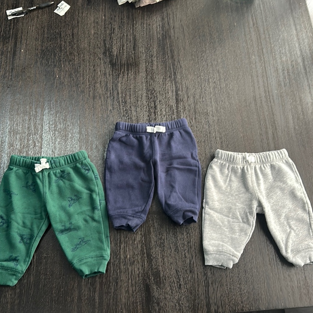 Lot of 3 carters fleece joggers